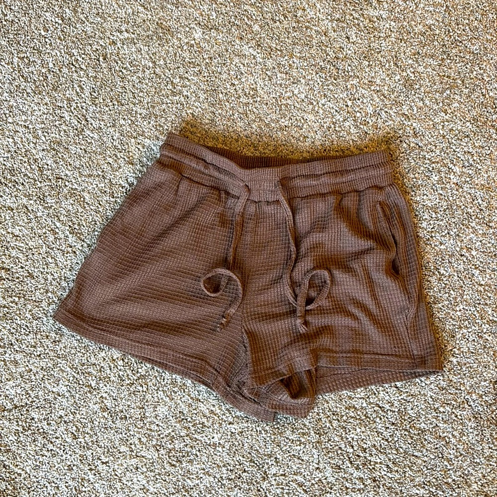 MissPosh size small brown sleeping shorts